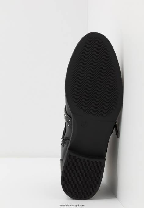 mulheres botins pretos F4BZ0D1984 Anna Field