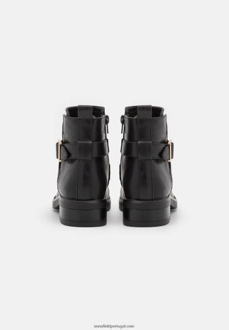 mulheres botins pretos F4BZ0D2003 Anna Field