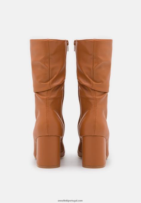 mulheres bota conhaque F4BZ0D2196 Anna Field