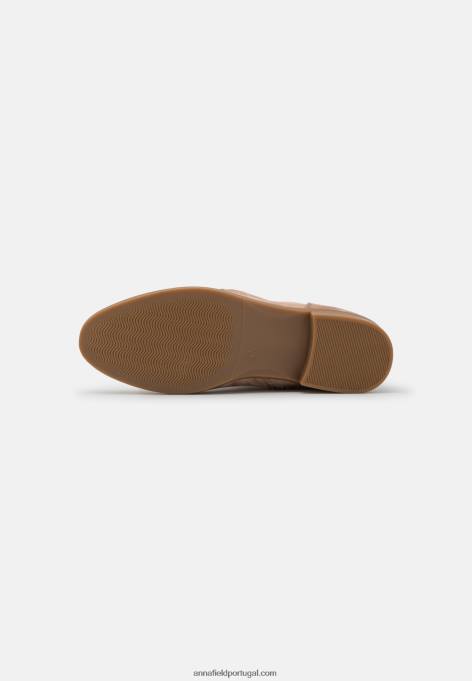 mulheres bota over the knee bege F4BZ0D2237 Anna Field