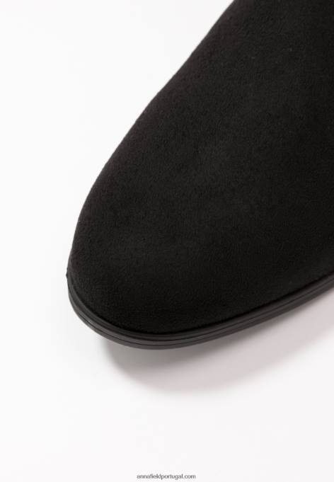 mulheres bota over the knee preta F4BZ0D2226 Anna Field