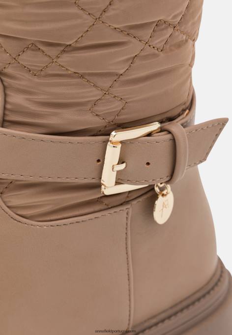 mulheres bota plataforma bege F4BZ0D2248 Anna Field