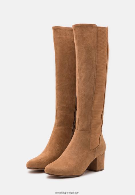 mulheres botas camelo F4BZ0D2205 Anna Field