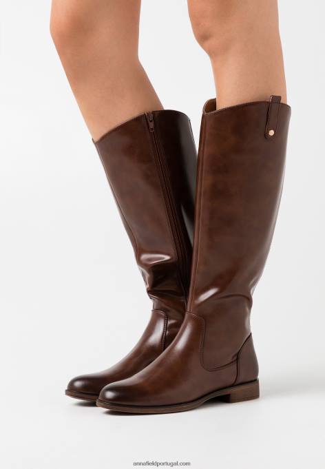 mulheres botas de conforto marrons F4BZ0D2187 Anna Field