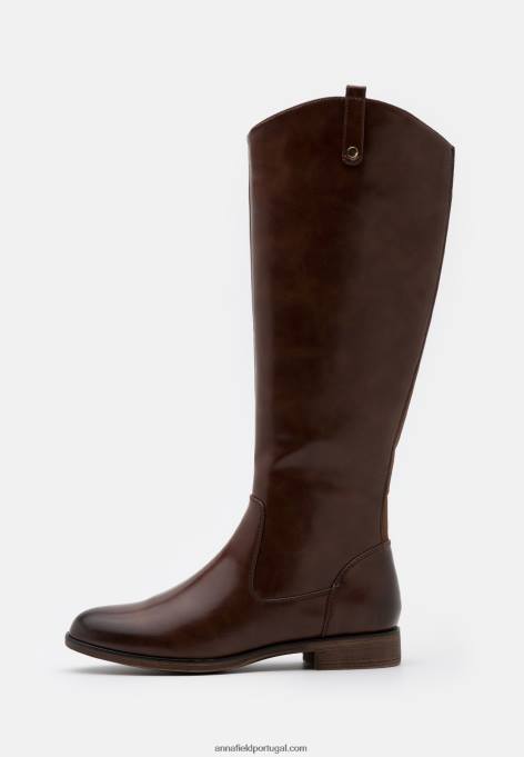 mulheres botas de conforto marrons F4BZ0D2187 Anna Field