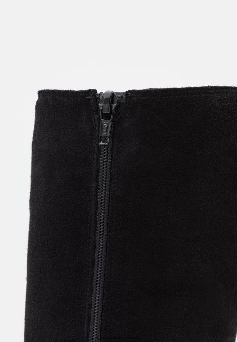 mulheres botas de couro preto F4BZ0D2200 Anna Field