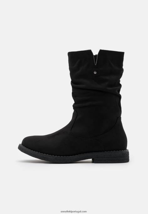 mulheres botas de inverno botas pretas F4BZ0D2192 Anna Field