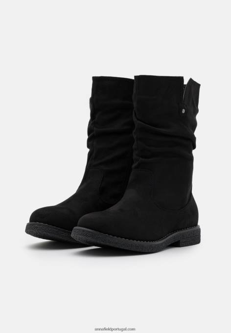 mulheres botas de inverno botas pretas F4BZ0D2192 Anna Field