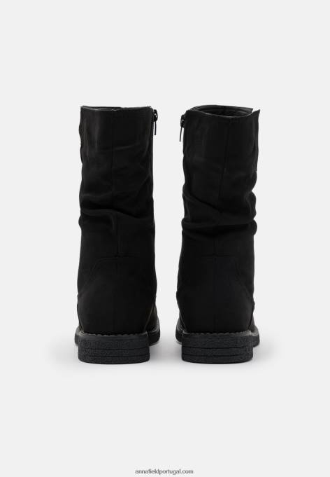 mulheres botas de inverno botas pretas F4BZ0D2192 Anna Field