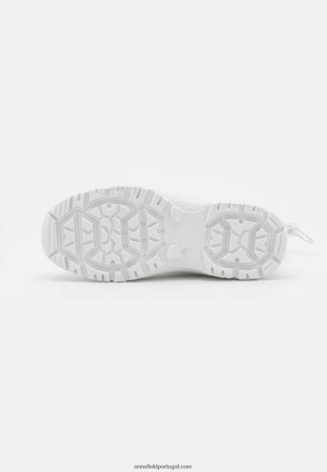 mulheres botas de inverno brancas F4BZ0D2217 Anna Field