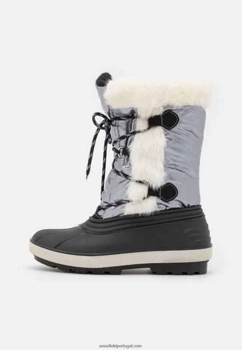 mulheres botas de inverno prata F4BZ0D2215 Anna Field