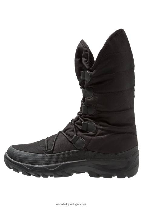 mulheres botas de inverno pretas F4BZ0D2210 Anna Field