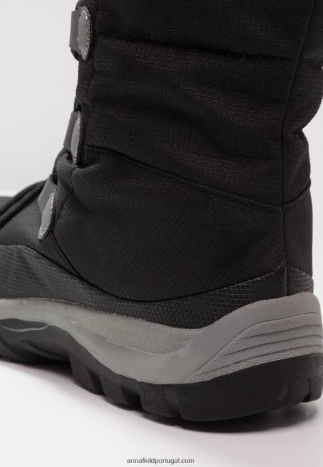 mulheres botas de inverno pretas F4BZ0D2213 Anna Field