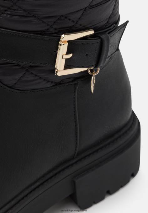 mulheres botas plataforma preta F4BZ0D2249 Anna Field