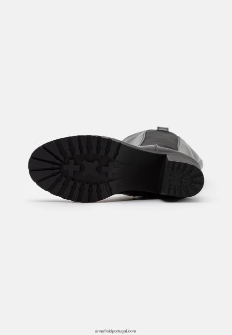 mulheres botas plataforma preta F4BZ0D2254 Anna Field