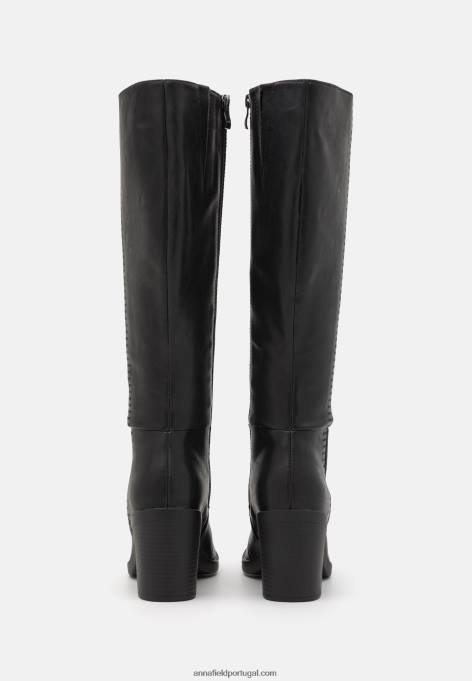 mulheres botas pretas F4BZ0D2191 Anna Field