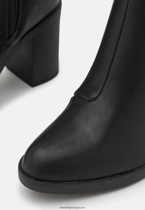 mulheres botas pretas F4BZ0D2191 Anna Field