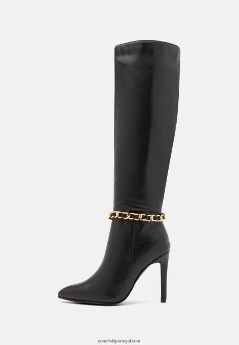 mulheres botas pretas F4BZ0D2193 Anna Field