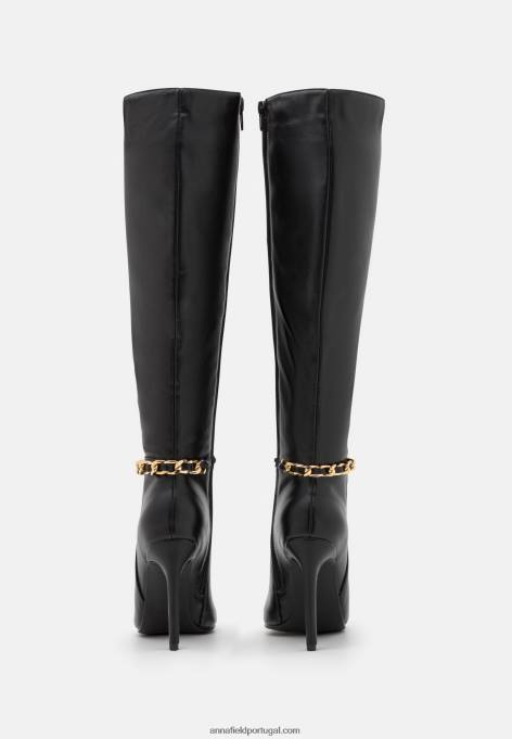 mulheres botas pretas F4BZ0D2193 Anna Field