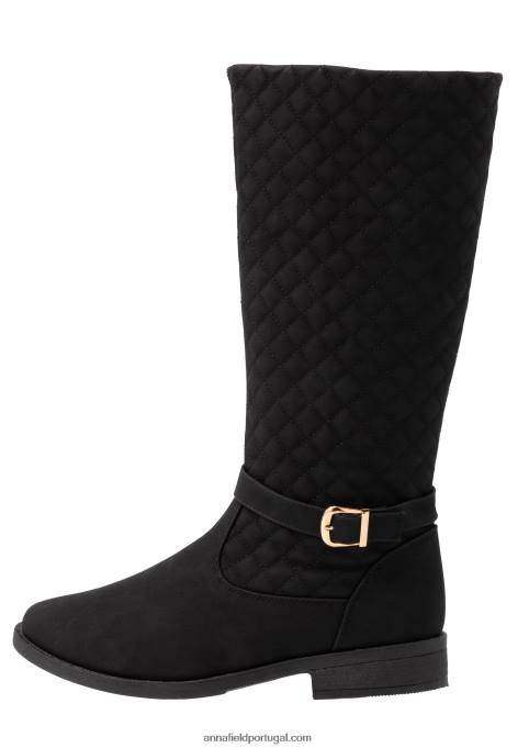 mulheres botas pretas F4BZ0D2198 Anna Field