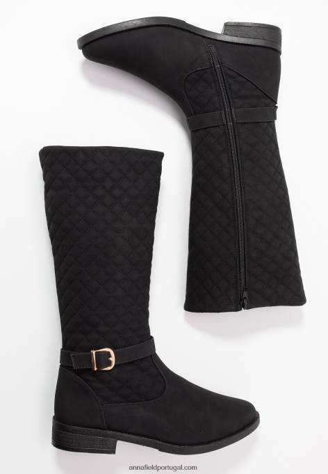 mulheres botas pretas F4BZ0D2198 Anna Field