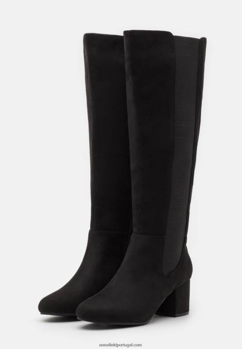 mulheres botas pretas F4BZ0D2204 Anna Field