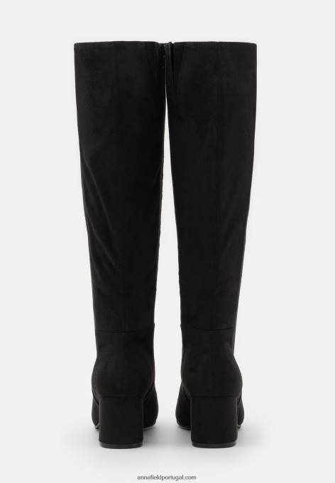 mulheres botas pretas F4BZ0D2204 Anna Field