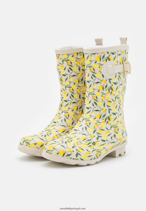 mulheres galochas amarelo/bege F4BZ0D2269 Anna Field