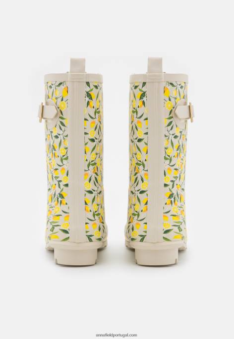 mulheres galochas amarelo/bege F4BZ0D2269 Anna Field
