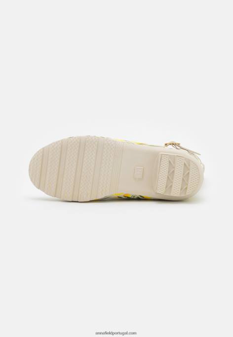 mulheres galochas amarelo/bege F4BZ0D2269 Anna Field