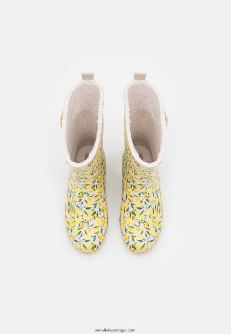 mulheres galochas amarelo/bege F4BZ0D2269 Anna Field