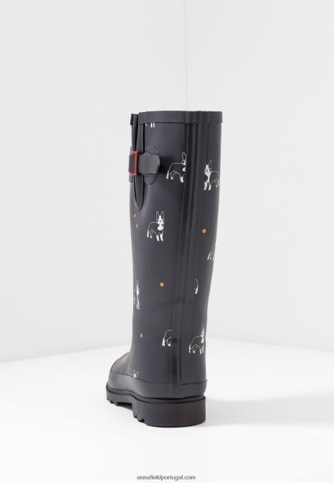 mulheres galochas azul escuro F4BZ0D2265 Anna Field