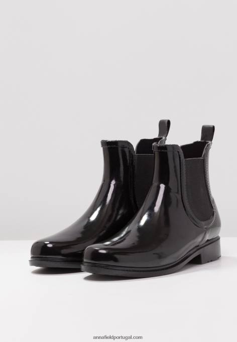 mulheres galochas pretas F4BZ0D2261 Anna Field