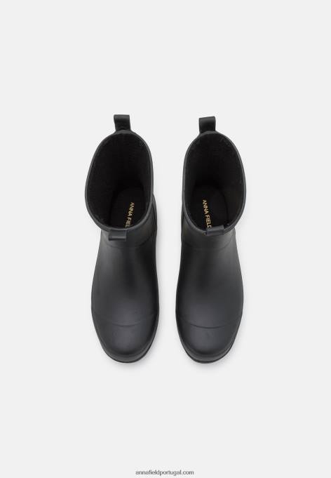 mulheres galochas pretas F4BZ0D2262 Anna Field