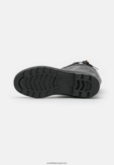 mulheres galochas pretas F4BZ0D2263 Anna Field