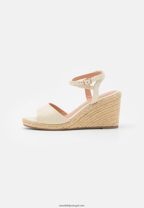 mulheres alpargatas off-white F4BZ0D1451 Anna Field