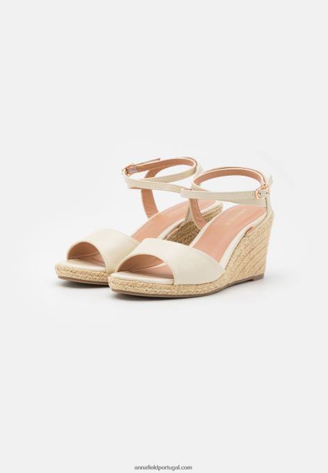 mulheres alpargatas off-white F4BZ0D1451 Anna Field