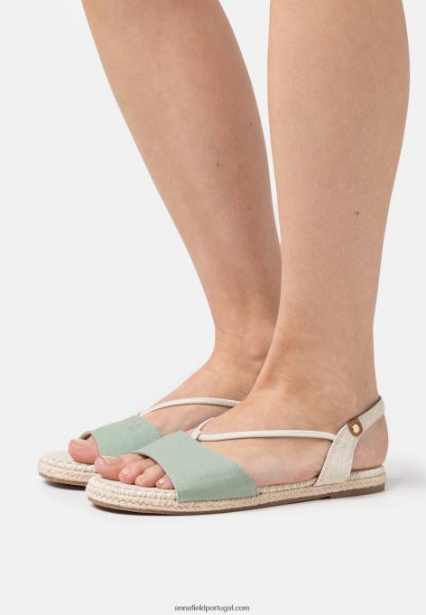 mulheres alpercatas menta F4BZ0D1342 Anna Field