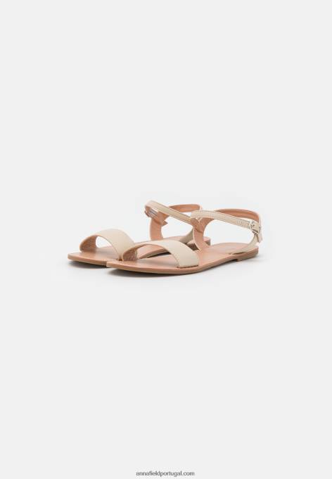 mulheres sandália bege F4BZ0D1282 Anna Field