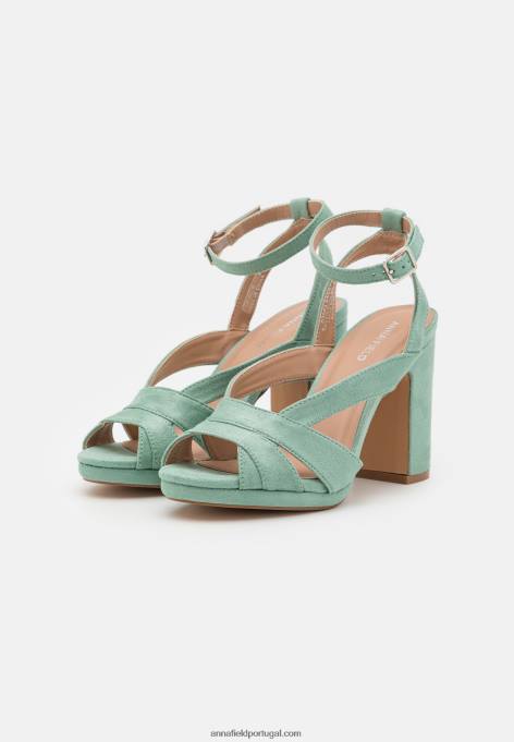 mulheres sandália plataforma menta F4BZ0D1568 Anna Field