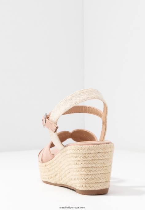 mulheres sandália plataforma rosa claro F4BZ0D1463 Anna Field