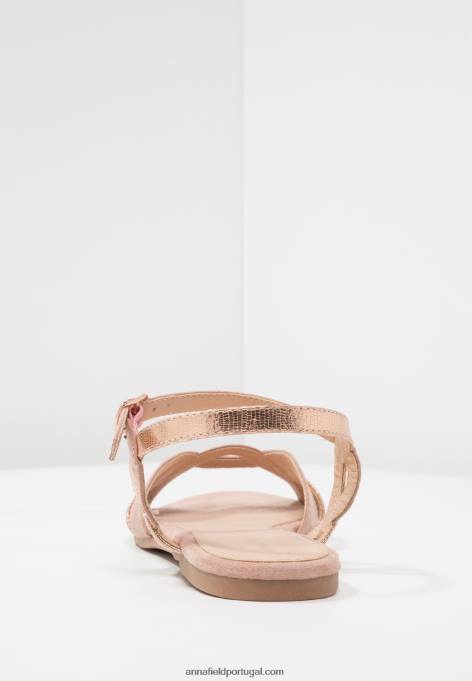 mulheres sandália rosa F4BZ0D1242 Anna Field