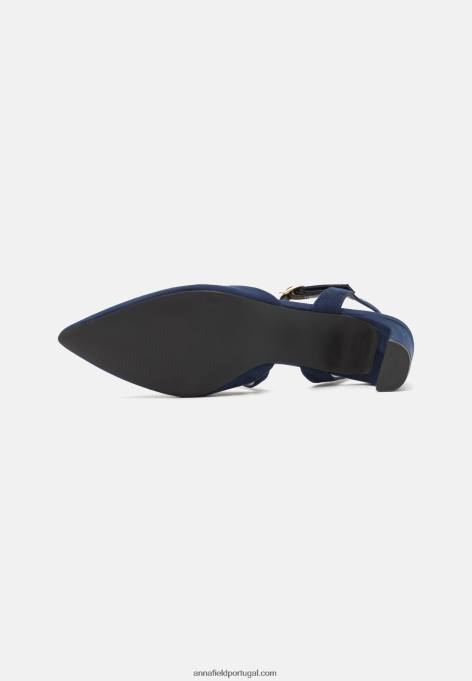 mulheres sandálias azul escuro F4BZ0D1261 Anna Field