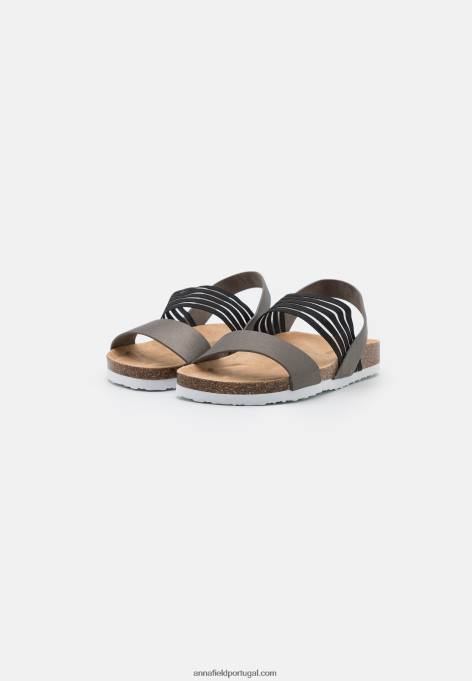 mulheres sandálias bronze F4BZ0D1406 Anna Field