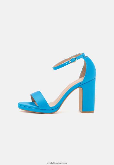 mulheres sandálias de salto alto azul F4BZ0D1437 Anna Field