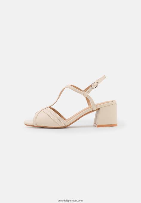 mulheres sandálias off-white F4BZ0D1344 Anna Field