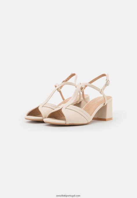 mulheres sandálias off-white F4BZ0D1344 Anna Field
