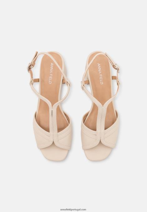 mulheres sandálias off-white F4BZ0D1344 Anna Field