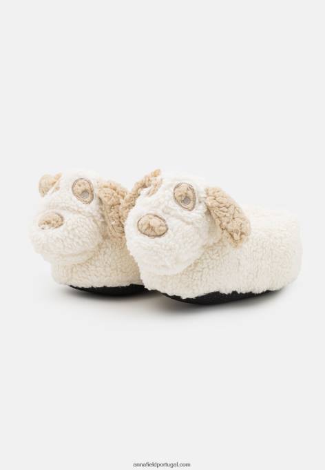 mulheres chinelos bege F4BZ0D2276 Anna Field