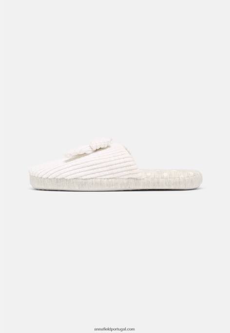 mulheres chinelos brancos F4BZ0D2279 Anna Field